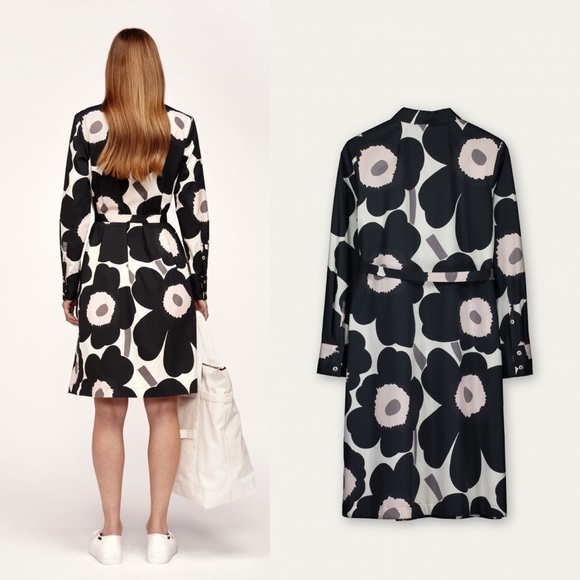Marimekko Trina 2 Unikko Dress - Picture 2 of 7